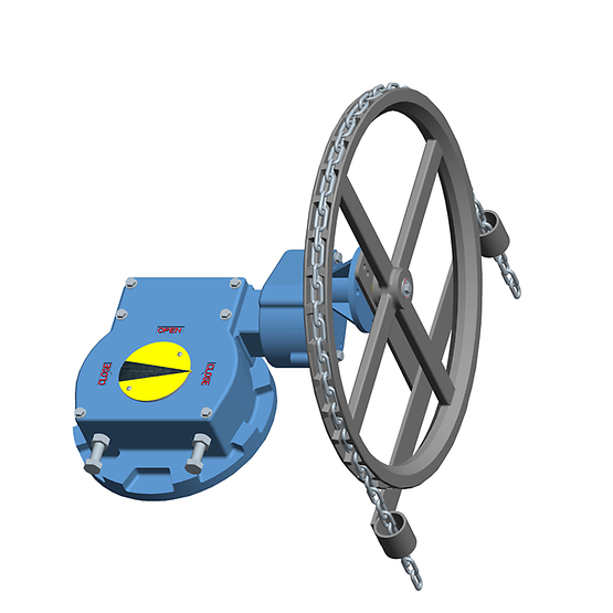 Bettis CW Serisi Çeyrek Dönüşlü Sonsuz Dişli Operatörü
